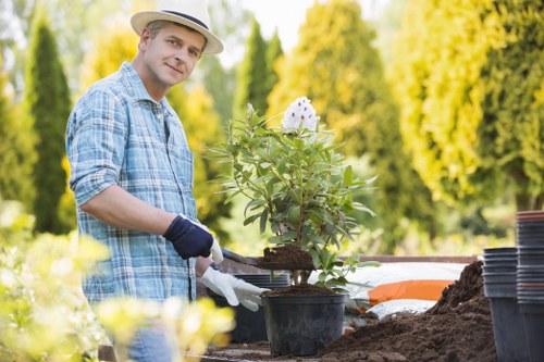PCI-compliant Landscaping Cranford secure payment process with verification steps